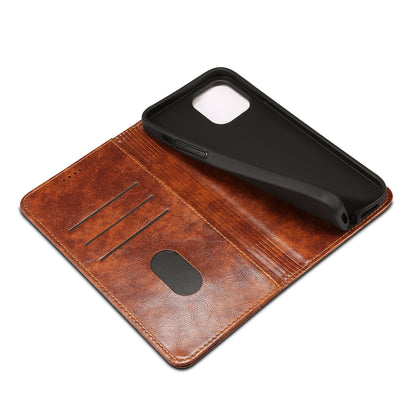 Baroque Wallet Stand iPhone 15 Plus Case Magtic Flip