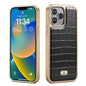 TPU Plated Crocodile Leather iPhone 11 Case Back