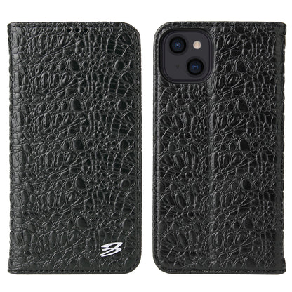 Deluxe Real Crocodile leather iPhone 14 Plus Case Wallet