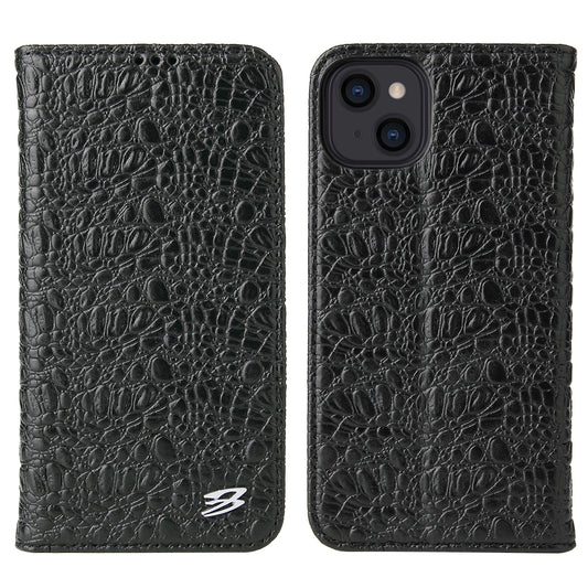 Deluxe Real Crocodile leather iPhone 14 Pro Case Wallet