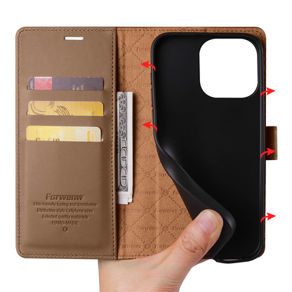 Gorgeous Wallet Leather iPhone 14 Case Stand