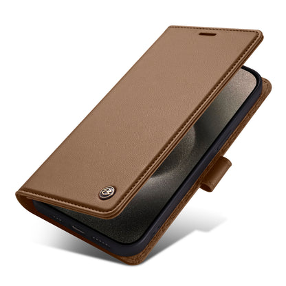 Gorgeous Wallet Leather iPhone 14 Case Stand