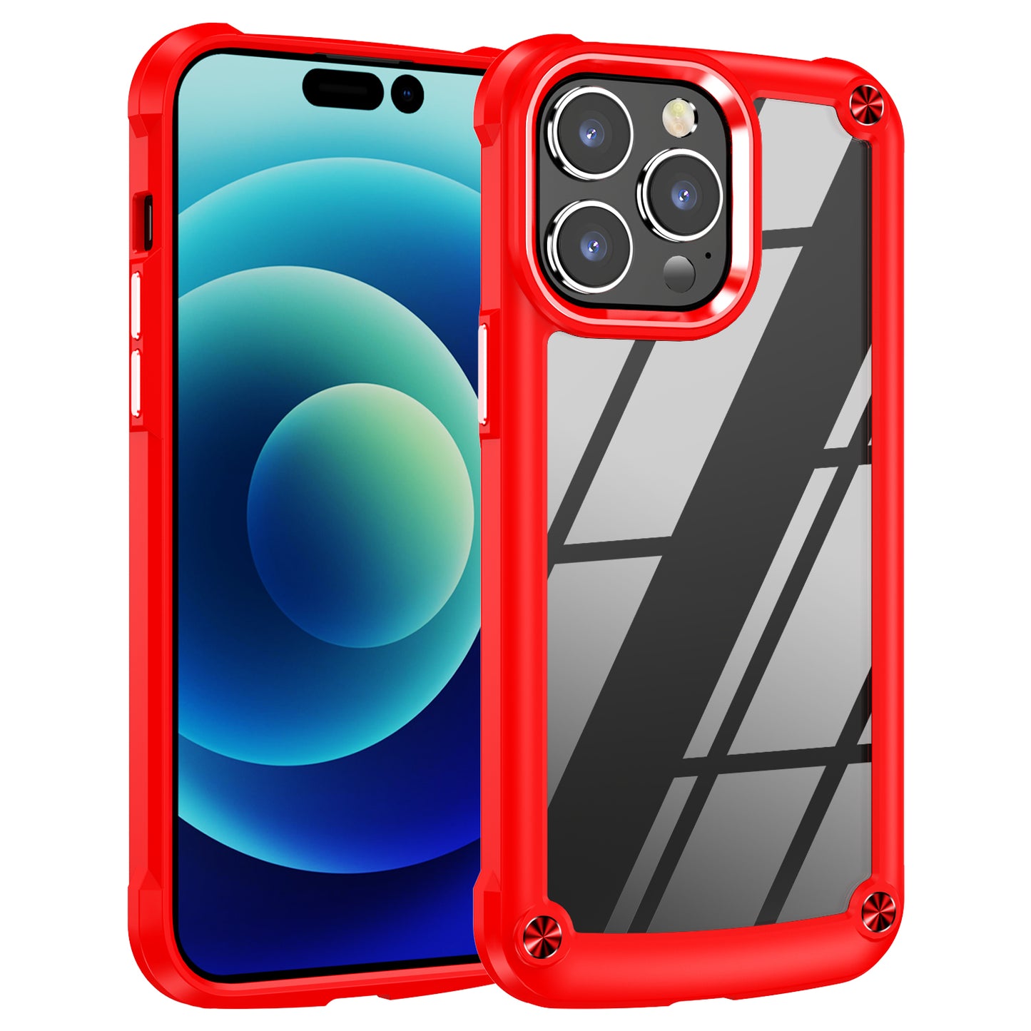 Goldwing Camera Protection Clear iPhone 14 Pro Max Case