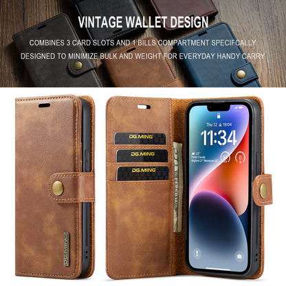 Wallet Detachable 2 In 1 Buckle iPhone 14 Case Magnetic