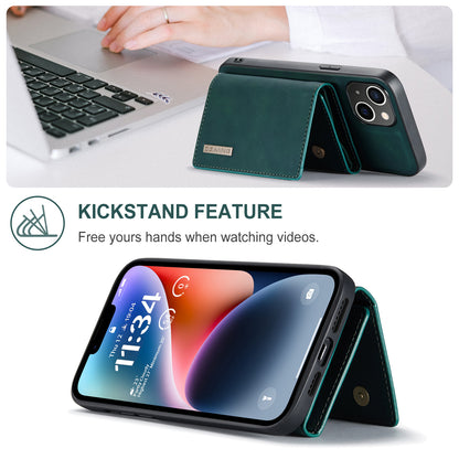 Retro Detachable Fold Wallet iPhone 14 Plus Case Magnetic Clip