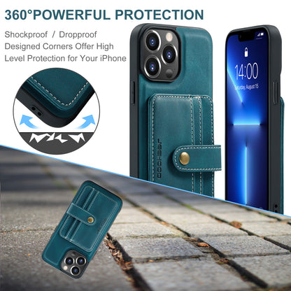 Powerful Magnetic Card Holder iPhone 14 Pro Case Detachable