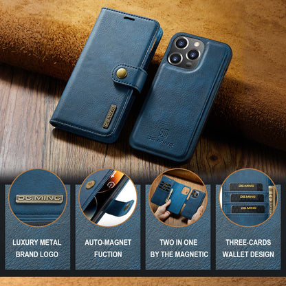 Wallet Detachable 2 In 1 Buckle iPhone 14 Pro Case Magnetic