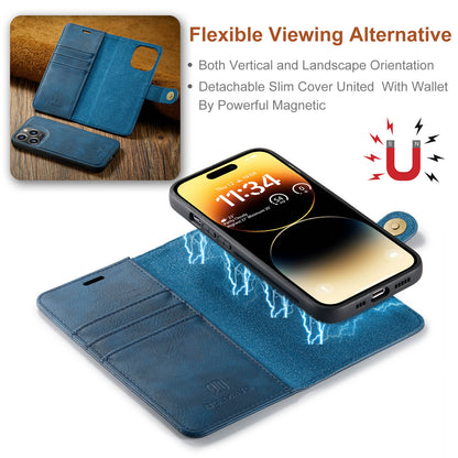 Wallet Detachable 2 In 1 Buckle iPhone 14 Pro Case Magnetic