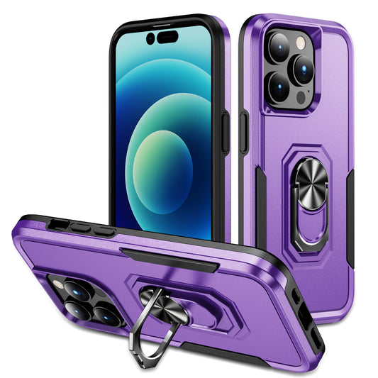 Pioneer iPhone 14 Pro Max Case Rotating Ring Stand