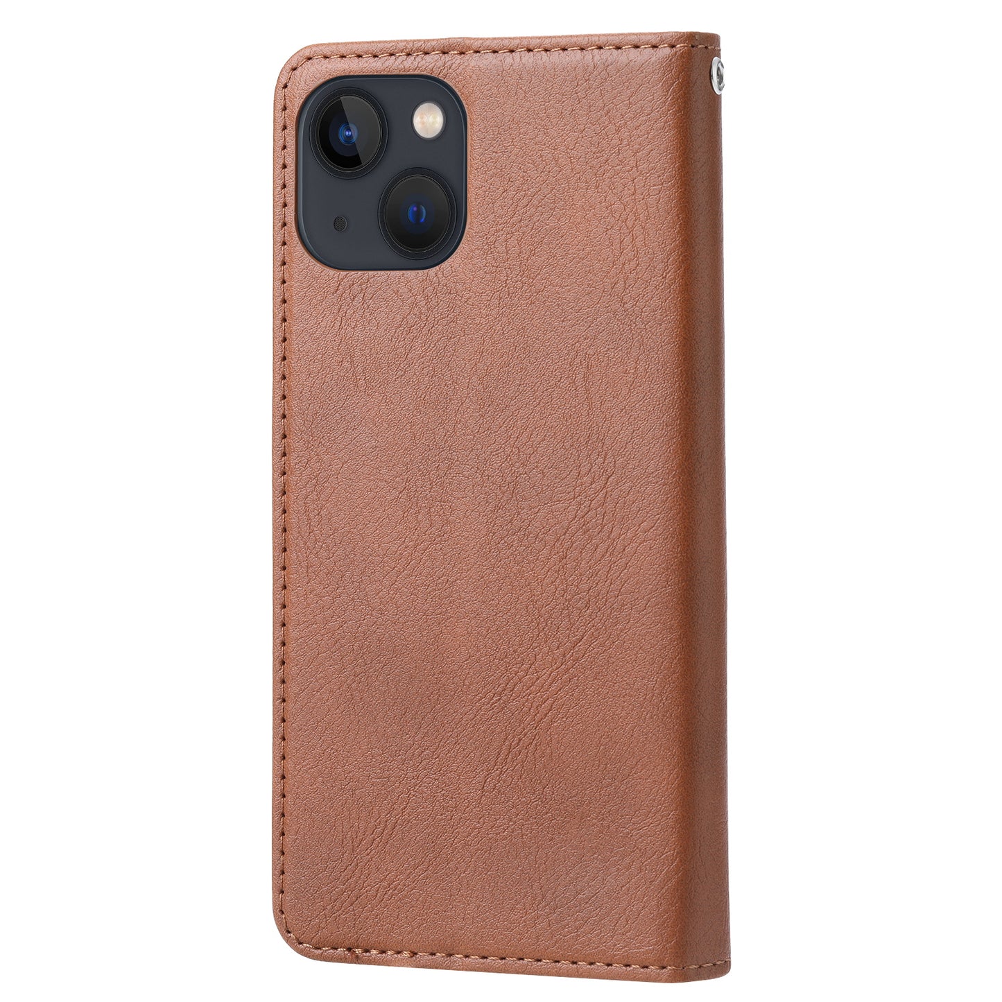 Classical Knead Leather iPhone 14 Pro Max Case with Notes Pocket