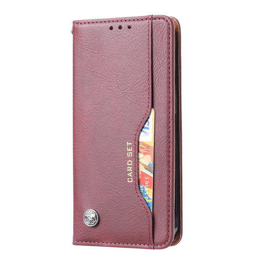 Classical Knead Leather iPhone 14 Plus Case with Notes Pocket