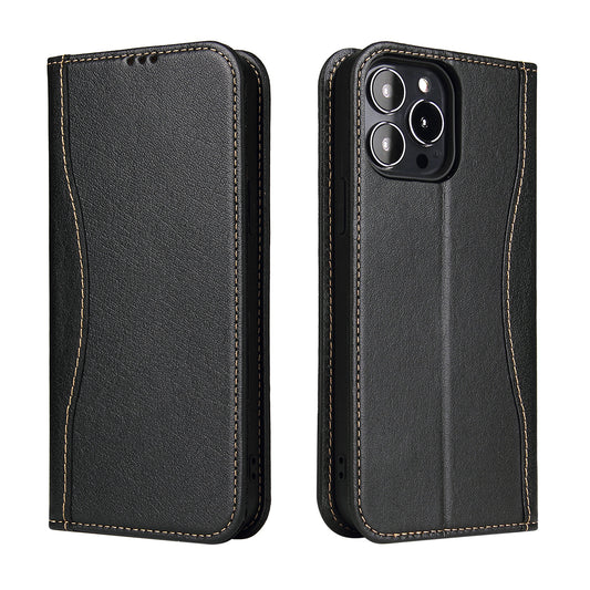 West Gun Crow Genuine Leather iPhone 14 Plus Case Wallet