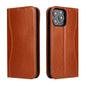 West Gun Crow Genuine Leather iPhone 14 Case Wallet