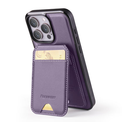 Detachable 2-in-1 Leather Card Bag iPhone 16 Pro Max Case Magnetic