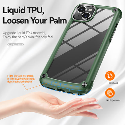 Goldwing Camera Protection Clear iPhone 15 Plus Case