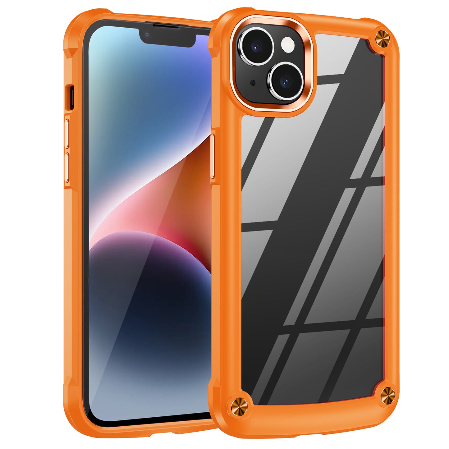 Goldwing Camera Protection Clear iPhone 15 Plus Case