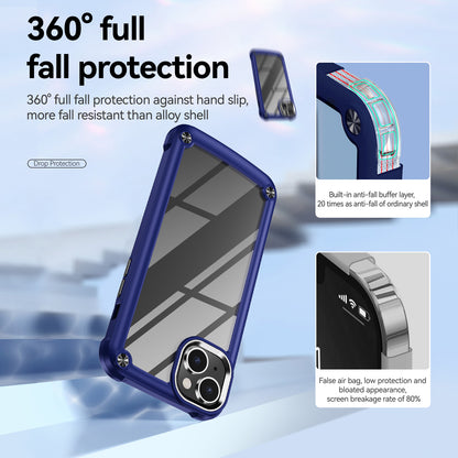 Goldwing Camera Protection Clear iPhone 15 Pro Max Case