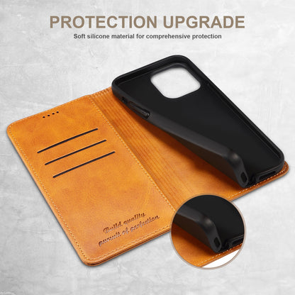 Calfskin Simple Wallet iPhone 16 Pro Max Case RFID Magnetic