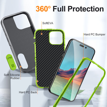 Defender Stand iPhone 15 Pro Max Case Military Protection