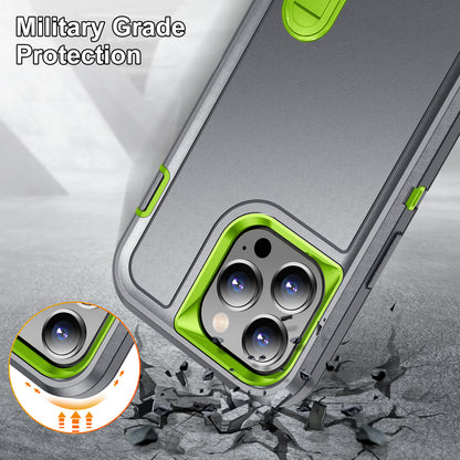 Defender Stand iPhone 15 Pro Max Case Military Protection