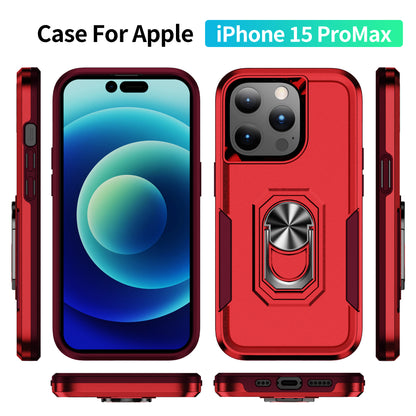 Pioneer iPhone 15 Pro Max Case Rotating Ring Stand