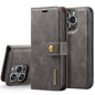 Wallet Detachable 2 In 1 Buckle iPhone 15 Pro Case Magnetic