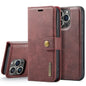 Wallet Detachable 2 In 1 Buckle iPhone 15 Pro Case Magnetic