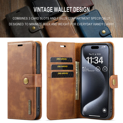 Wallet Detachable 2 In 1 Buckle iPhone 16 Pro Max Case Magnetic