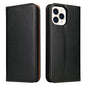 PU Leather iPhone 16 Case Wallet Stand Texture Deluxe