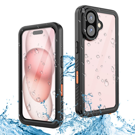 Twill Swimming IP68 Waterproof iPhone 16 Case Bumper Combo