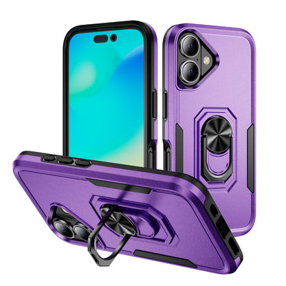 Pioneer iPhone 16 Case Rotating Ring Stand