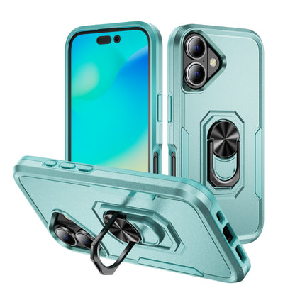 Pioneer iPhone 16 Case Rotating Ring Stand