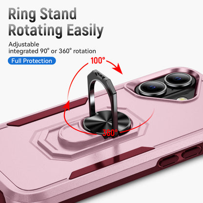 Pioneer iPhone 16 Plus Case Rotating Ring Stand