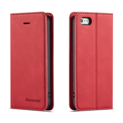 Illusion Slim Retro Leather iPhone 5 Case Magnetic