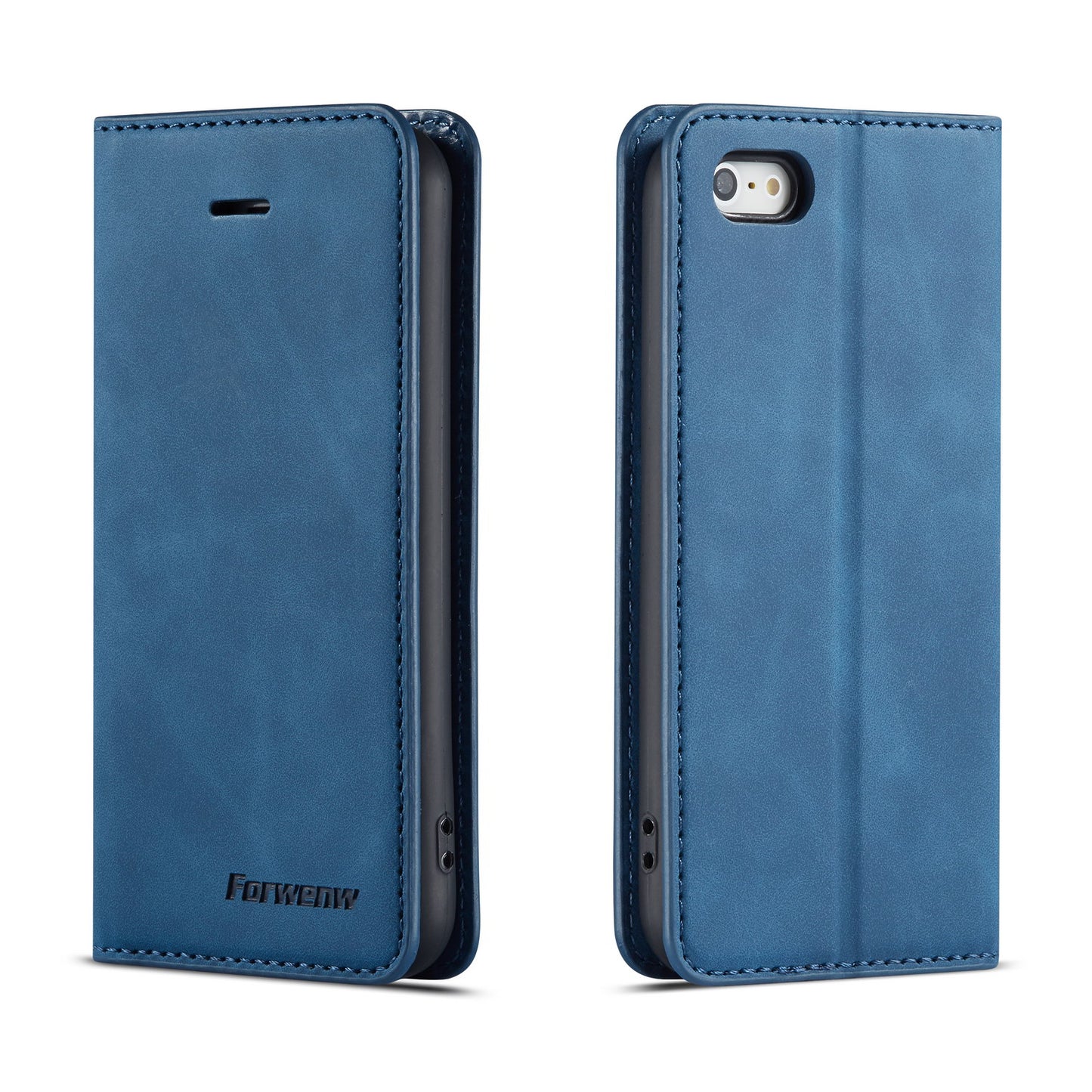 Illusion Slim Retro Leather iPhone 5 Case Magnetic