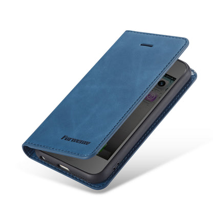 Illusion Slim Retro Leather iPhone 5 Case Magnetic