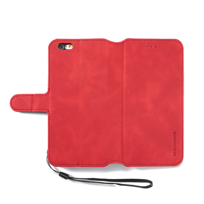 Retro Leather Edge iPhone 6 Plus Case with Hand Strap