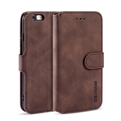 Retro Leather Edge iPhone 6 Plus Case with Hand Strap