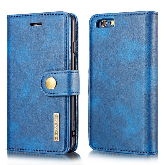 Wallet Detachable 2 In 1 Buckle iPhone 6 Plus Case Magnetic