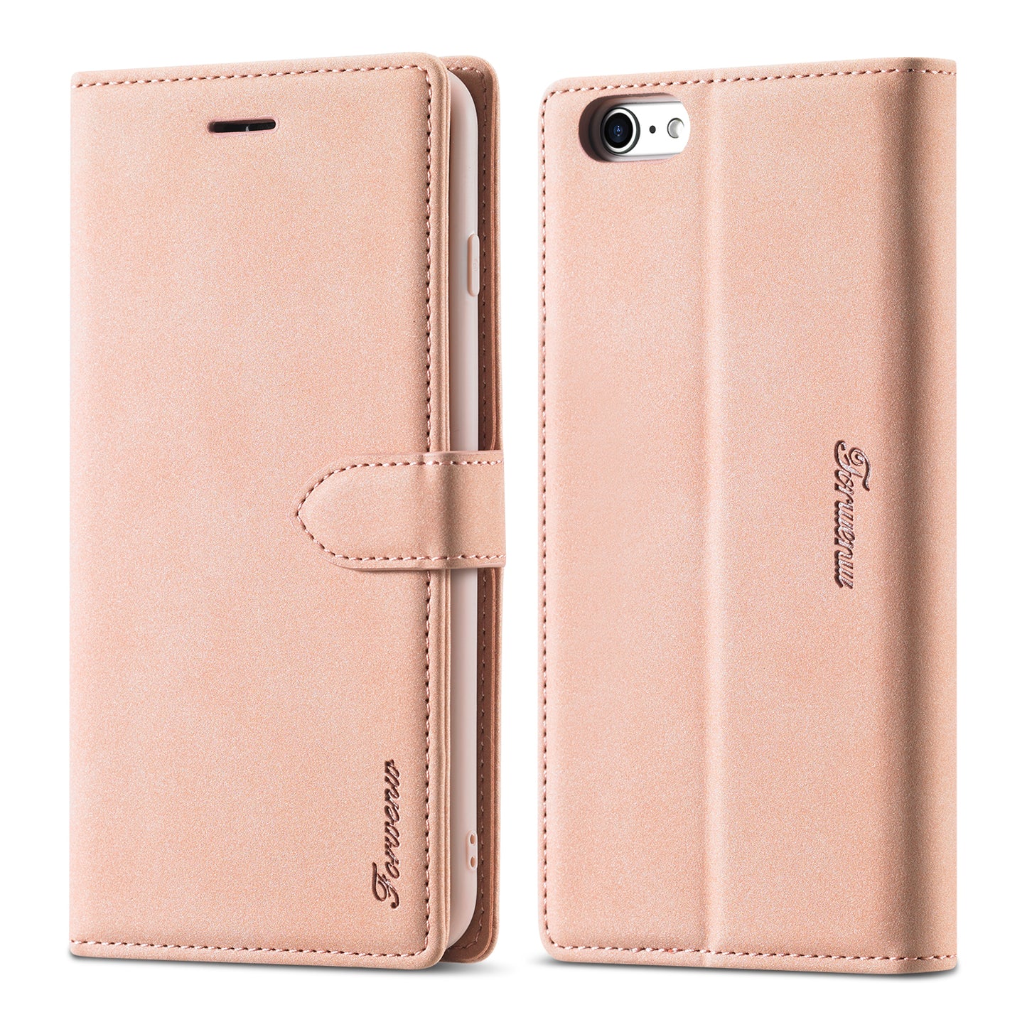 Gentry Slim Wallet Stand iPhone 6 Case Buckle