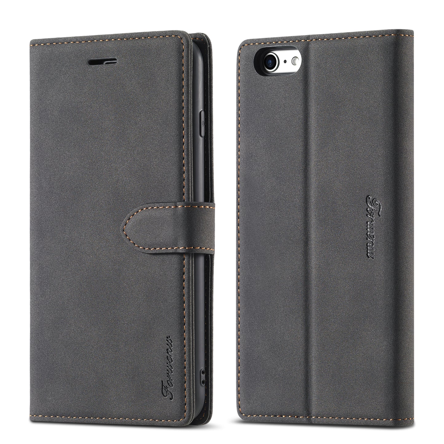 Gentry Slim Wallet Stand iPhone 6 Plus Case Buckle