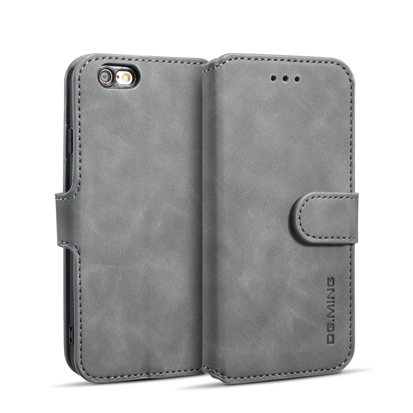 Retro Leather Edge iPhone 6 Case with Hand Strap