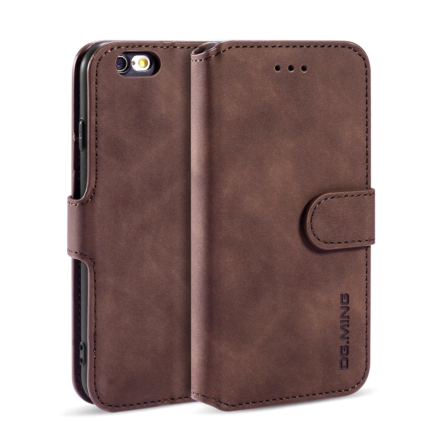 Retro Leather Edge iPhone 6 Case with Hand Strap