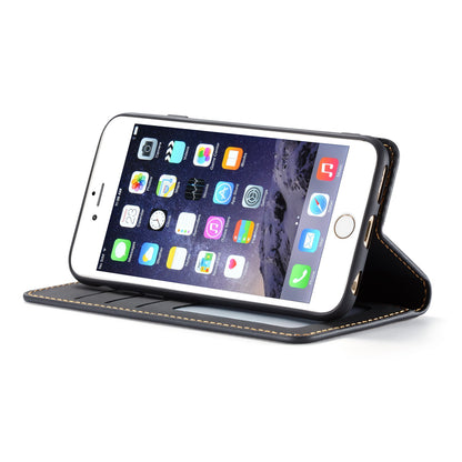 Illusion Slim Retro Leather iPhone 6 Plus Case Magnetic