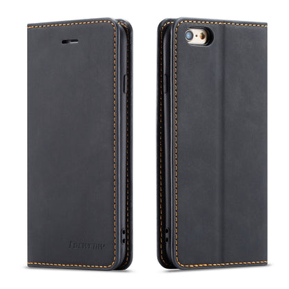 Illusion Slim Retro Leather iPhone 6 Plus Case Magnetic