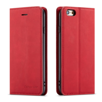 Illusion Slim Retro Leather iPhone 6 Plus Case Magnetic