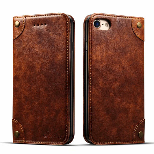 Baroque Wallet Stand iPhone SE 2022 Case Magtic Flip