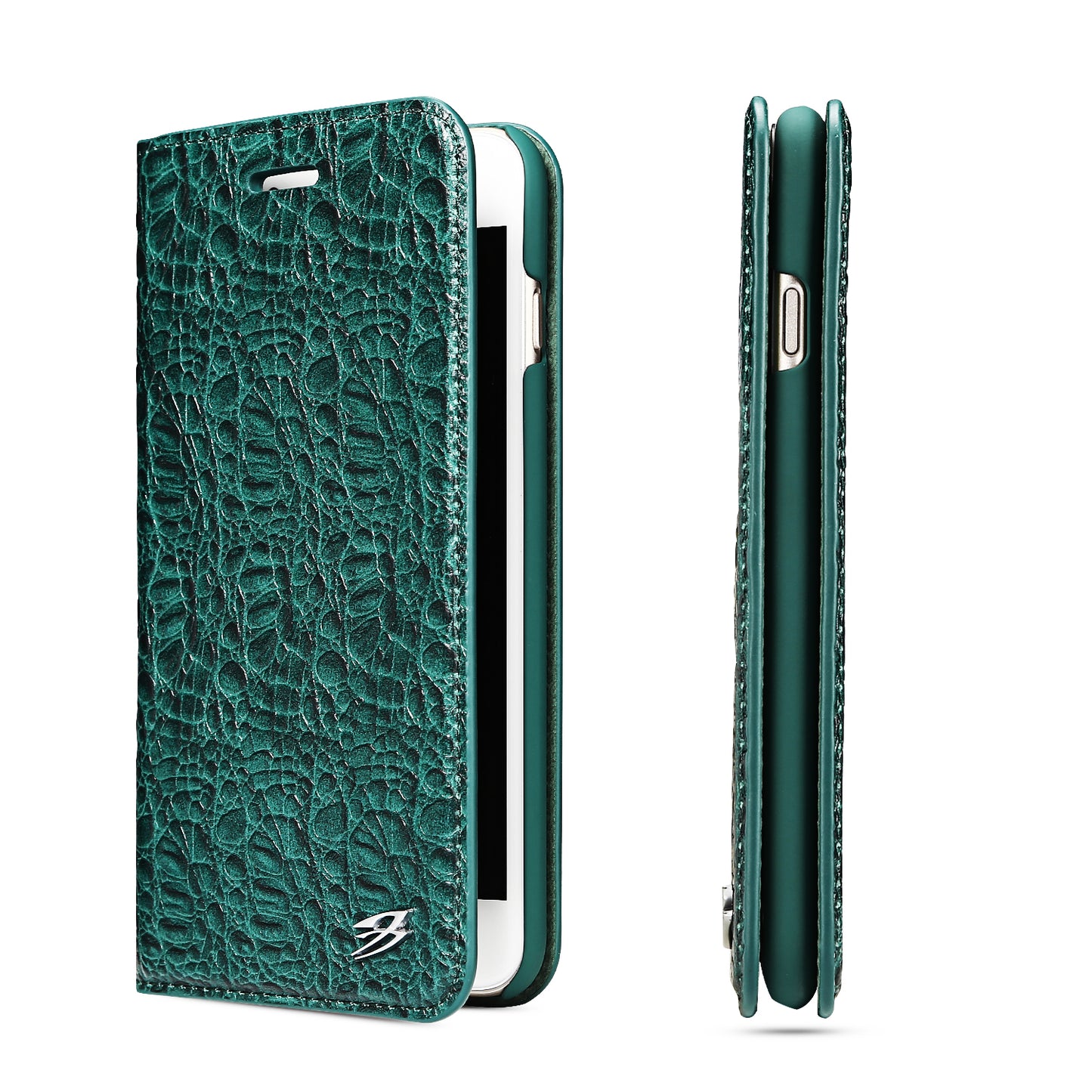 Deluxe Real Crocodile leather iPhone 8 Case Wallet