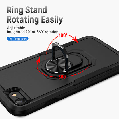 Pioneer iPhone 7 Case Rotating Ring Stand