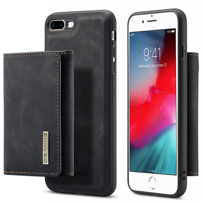 Retro Detachable Fold Wallet iPhone 7 Plus Case Magnetic Clip